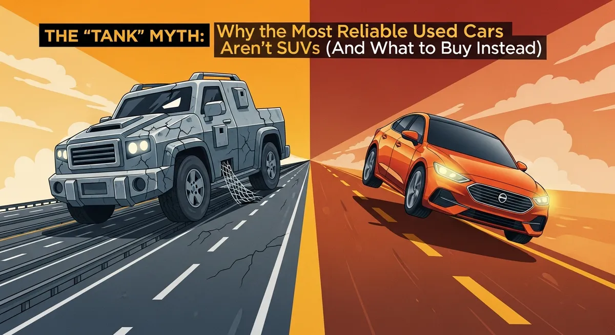 The "Tank" Myth: Why the Most Reliable Used Cars Aren't SUVs (And What to Buy Instead) -