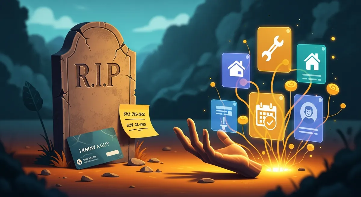 RIP to "I Know a Guy": Why Apps Are Finally Killing the Old Handyman Hustle (And Saving You Cash)