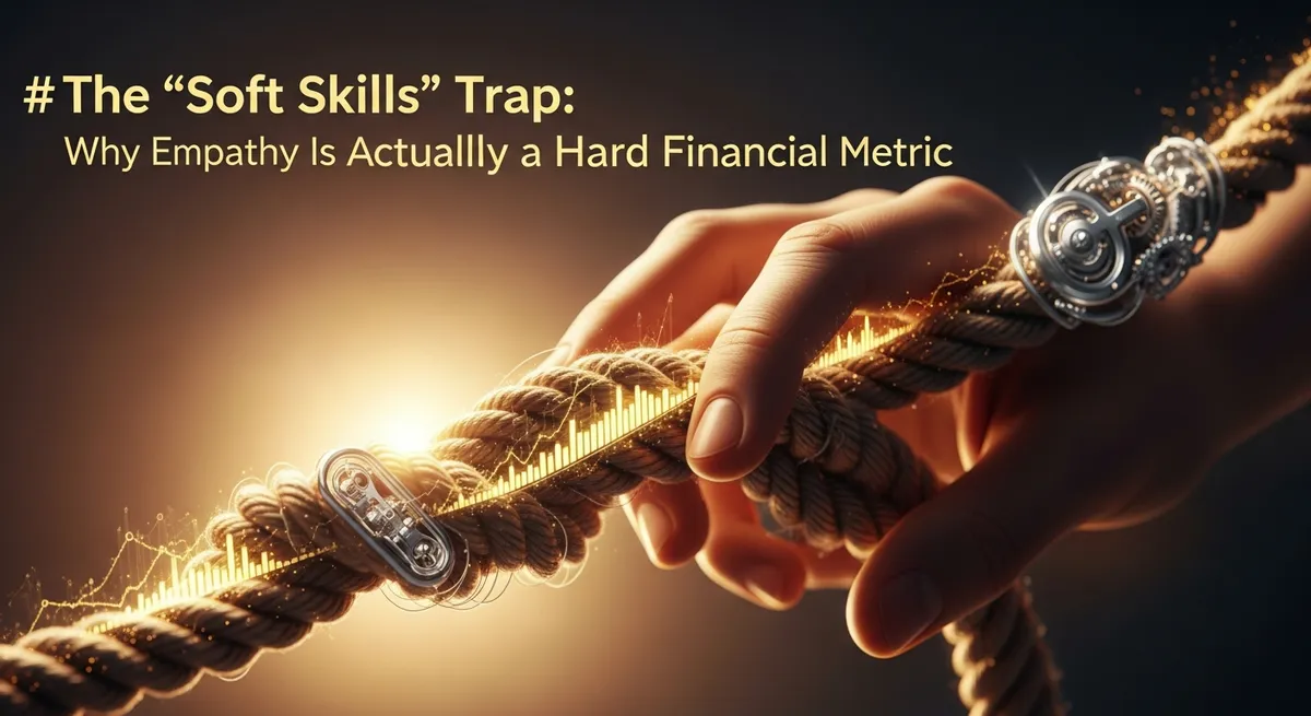 The "Soft Skills" Trap: Why Empathy Is Actually a Hard Financial Metric