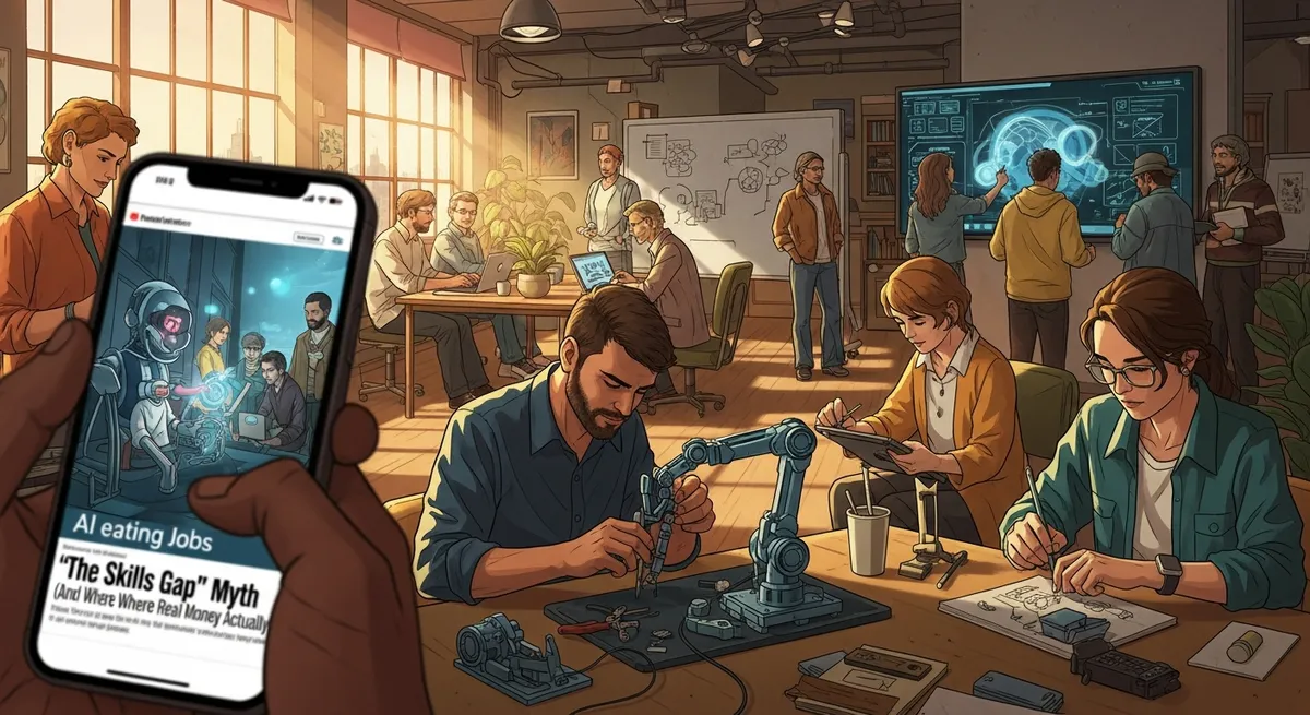 The "Skills Gap" Myth (And Where The Real Money Actually Is)