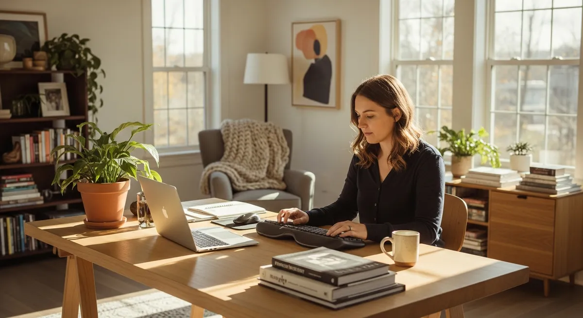 The Hybrid Trap: Why Your "Temporary" Home Office Is Ruining Your Focus (And How to Fix It)